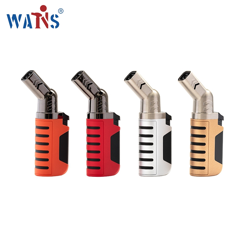 Supplier direct BS-108 refillable butane gas smoking torch micro jet cigar cigarette lighter torch