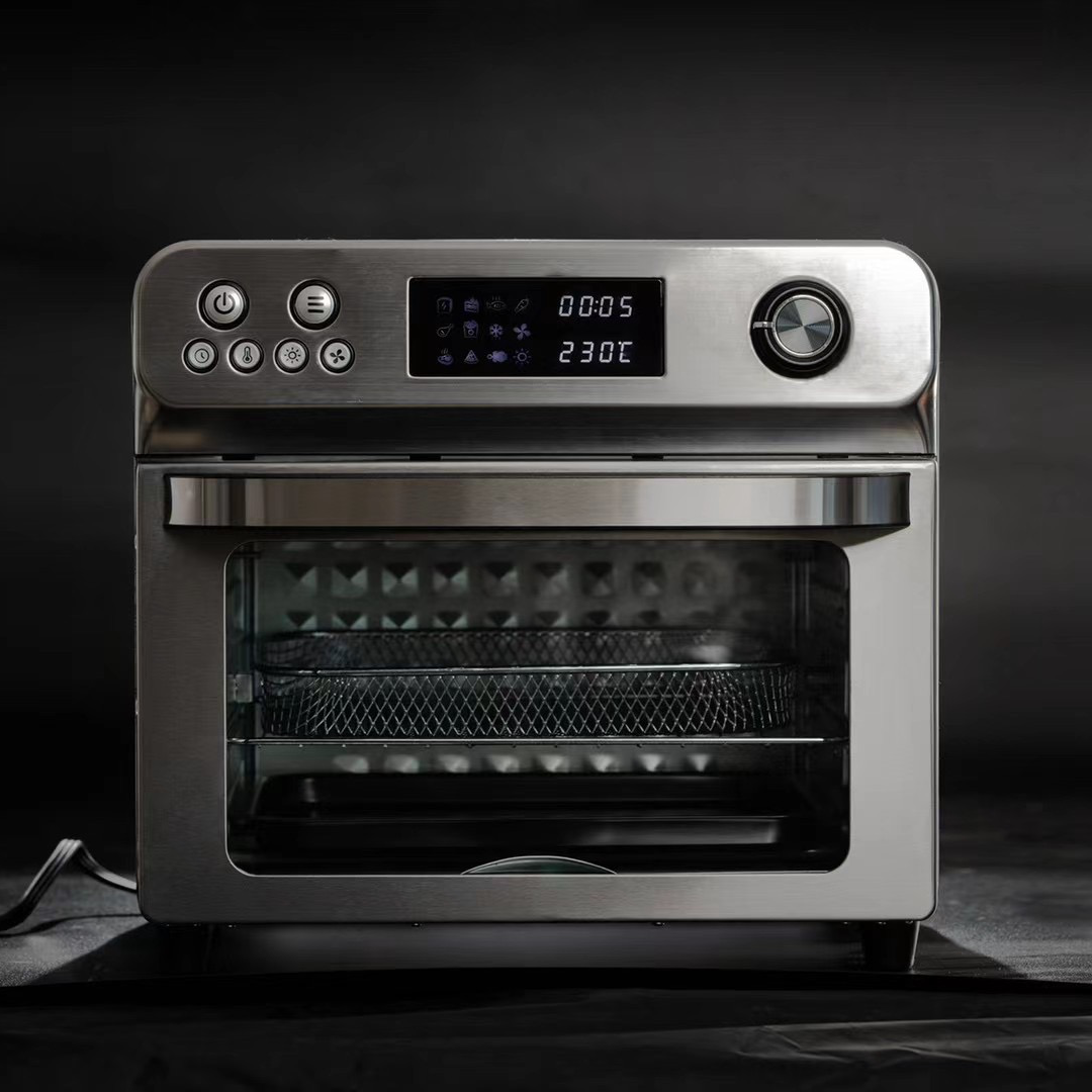 Hot sale 24L multifunction Electric Steel Glass Stainless Power Warm Timer air wave oven