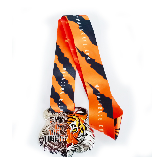 Custom zinc alloy high quality tiger medal for event medal