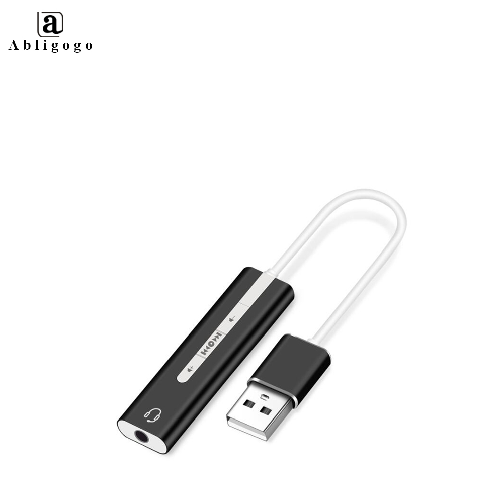 Лучший поставщик внешней звуковой карты 2 в 1 3,5 мм USB аудио интерфейс микрофон наушники адаптер для ПК ноутбука