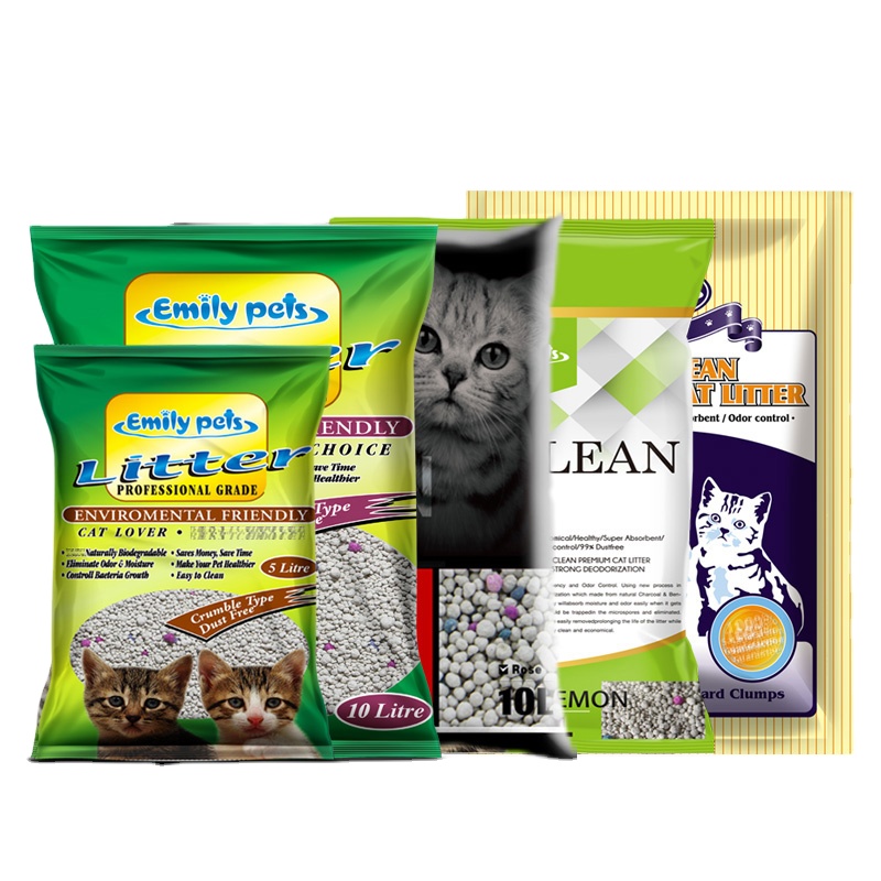 Clumping Betonite Cat Litter Arena de gato de bentonita aglomerada