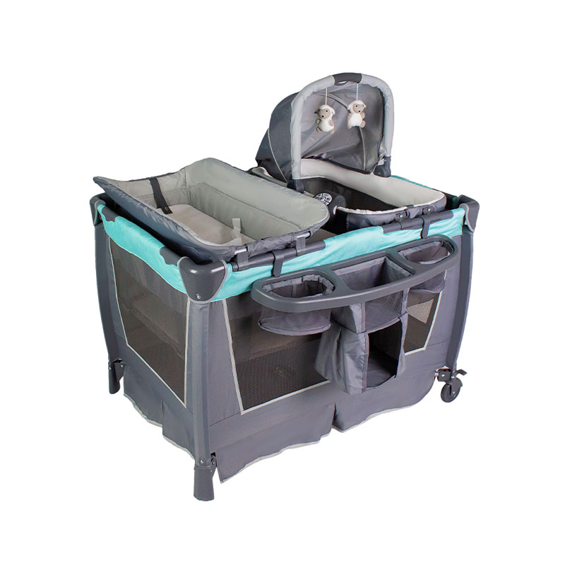 Custom Portable Baby Crib с Cradle и Diaper Stand, Foldable Cot, Luxury Cot, Modern, Luxury