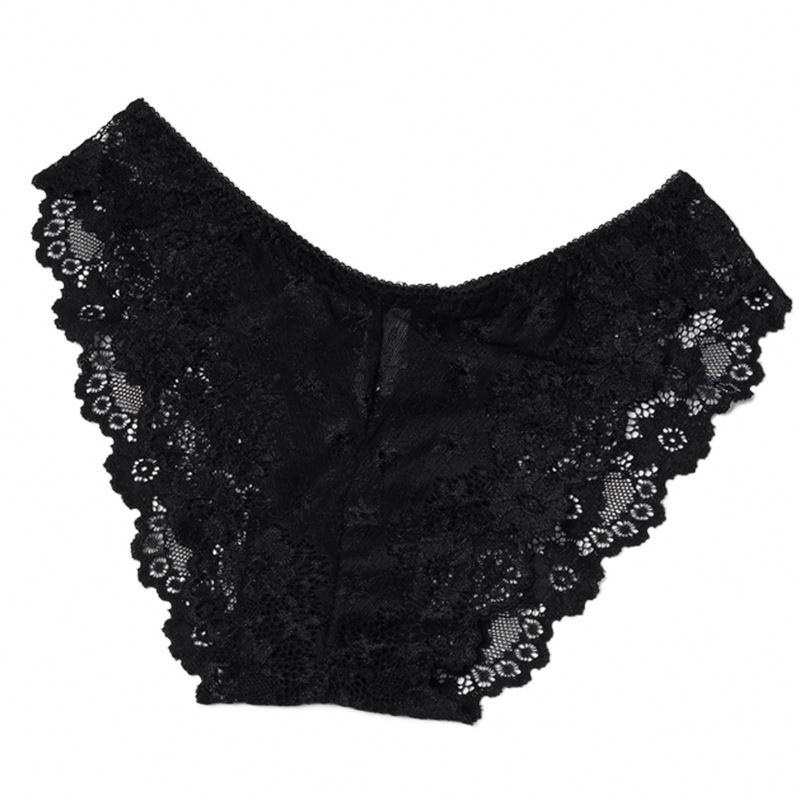 Lace Panties Lingerie Sexy Hot Transparent Underwear Women Ladies Sexy Thong Plus size Panties