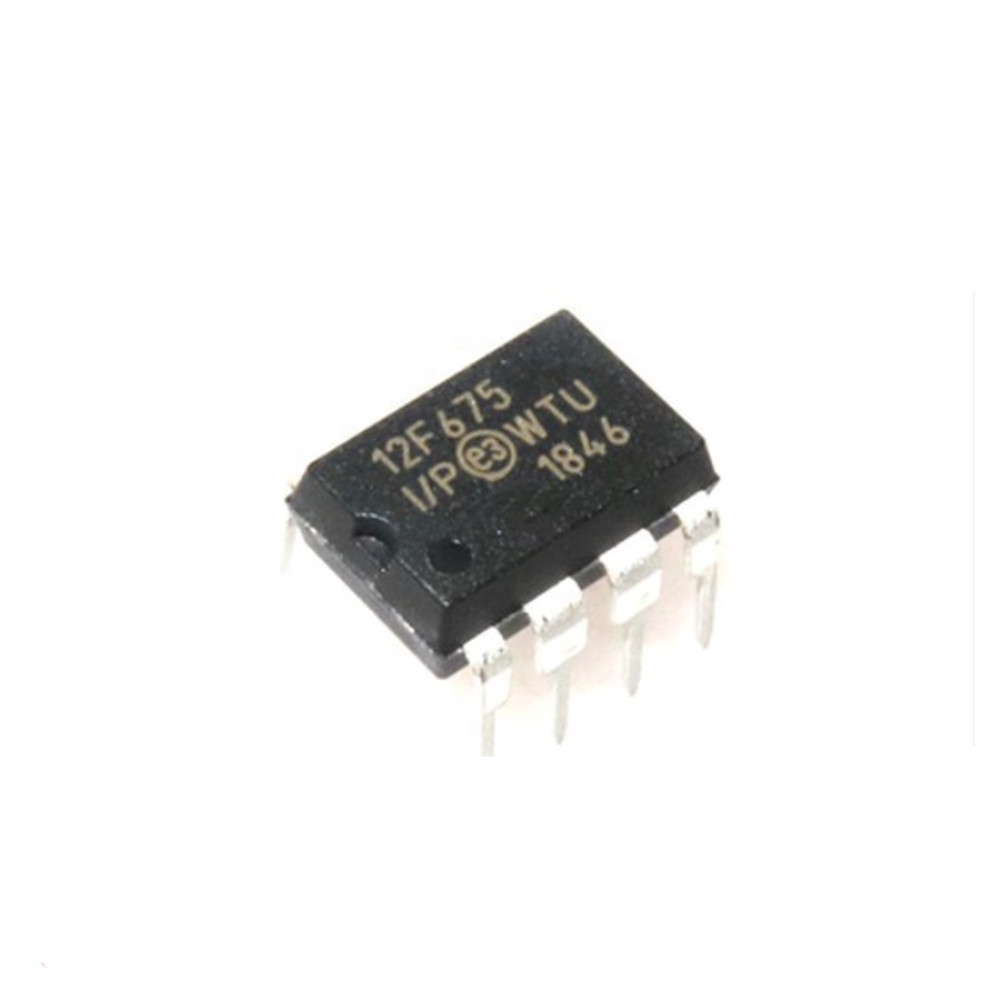 PIC12F675-I/P PIC 12F675 ic 12f675 8-битный микроконтроллер IC чип 20 МГц 1.75KB флэш-PIC12F675-I/P оригинальный и новый