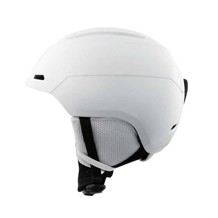 Highgrade custom a integrated antifog goggles white ski helmet