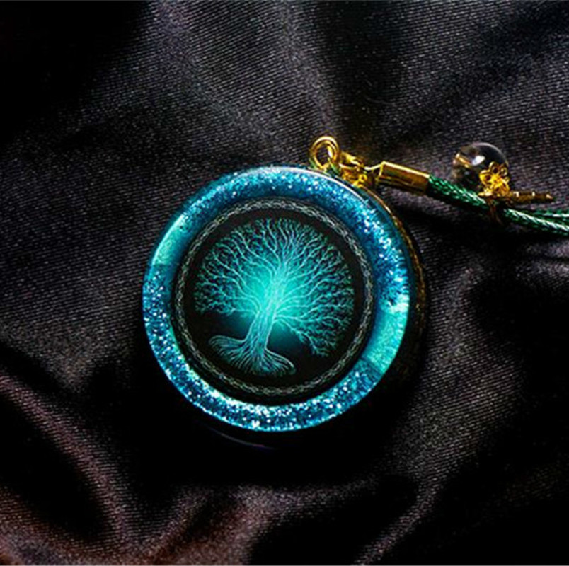 Кристаллическая подвеска Orgon, религиозное жизненное дерево, органого, кулон, амулет, ожерелье, отрицательная энергия, защита ЭМС для заживления чакр