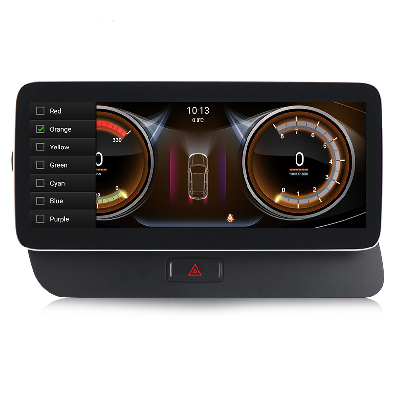 Автомобильный DVD-плеер, 12,5 дюймов, Android 10, 8 ядер, 4 + 64 ГБ, 1920*720, для Audi Q5 2009-2017 Carplay, GPS, стерео, навигация, видео