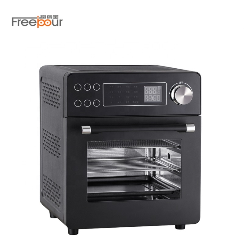 2021 Amazon air fryer oven with no oil baking korean style led display touch control 16L high quality electric air fryer oven