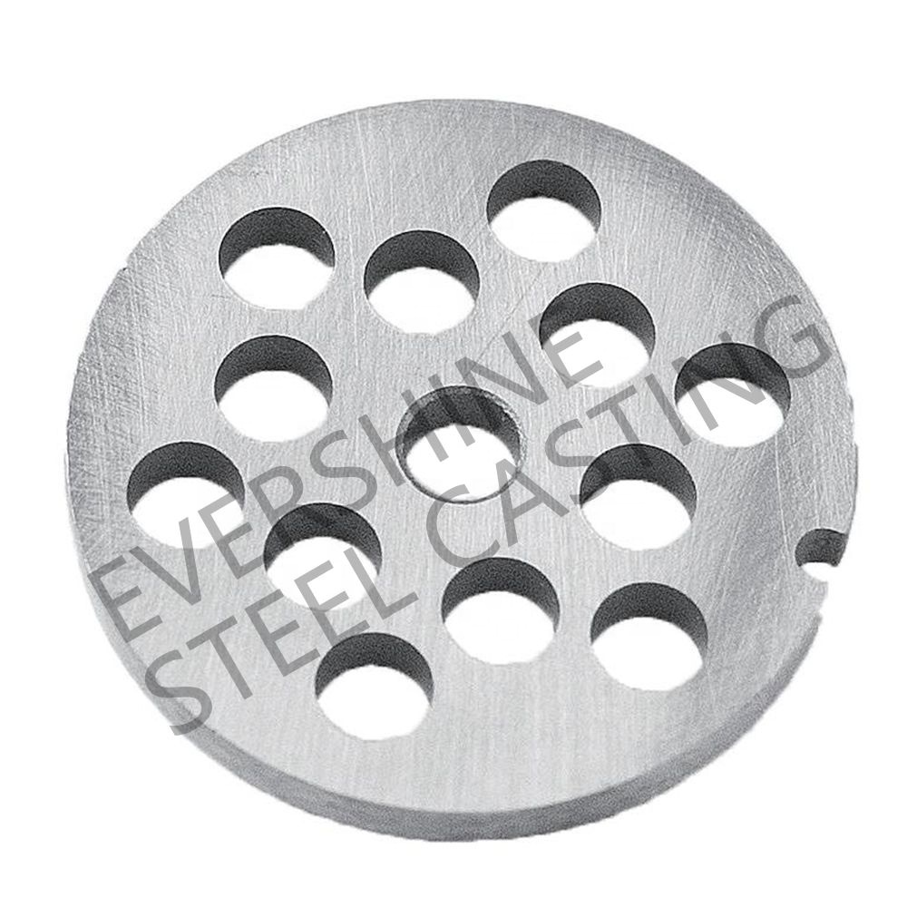 High quality factory whole sale stanless steel commerical meat grinder mincer plate accessories