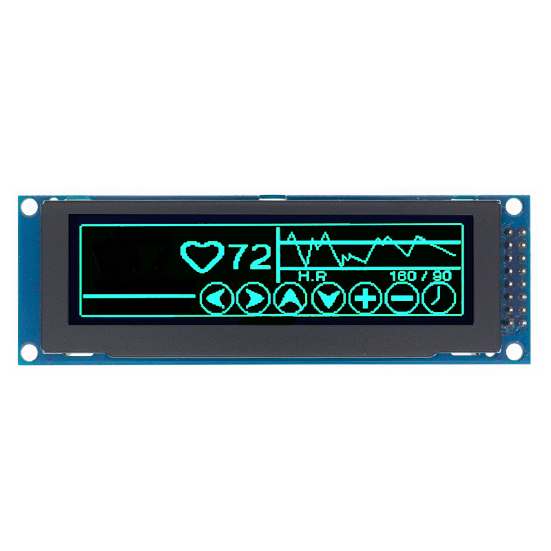 Реальный OLED-дисплей 3,12 дюйма 256*64 25664 точек Графический ЖК-модуль синий экран LCM экран SSD1322 контроллер с поддержкой SPI
