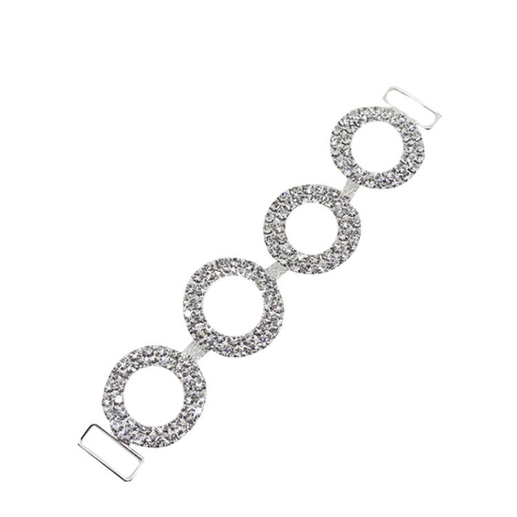 Fashion Decorative Swimwear Accessories Crystal Jewel Bikini Connectors