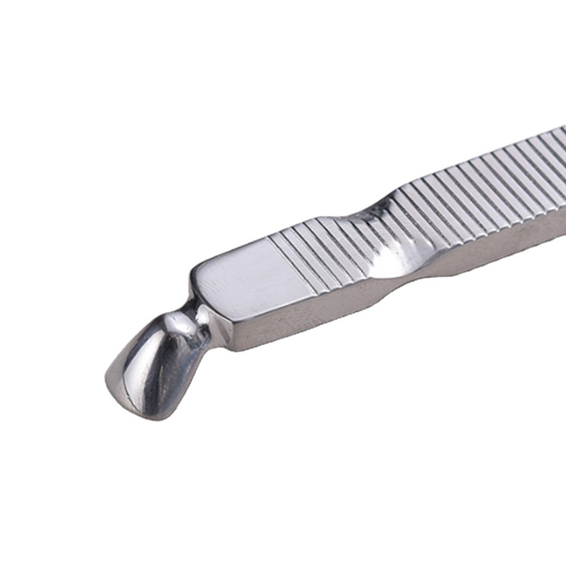 Stainless Steel Cuticle Remover Pusher Handle Professional Nail Supplies Accessories And Tools Set
