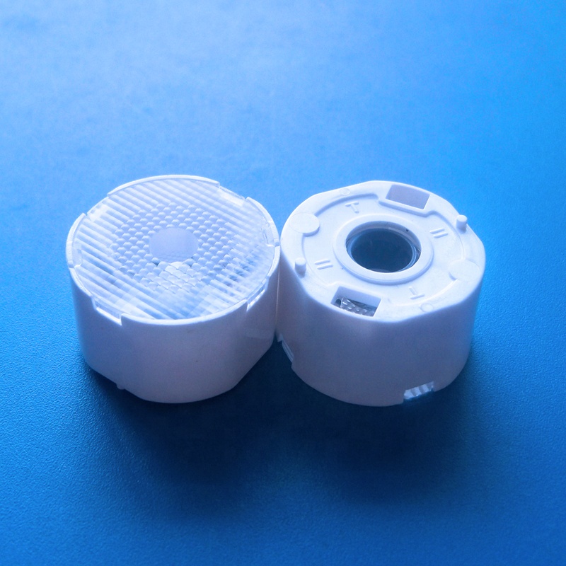Diameter 23.2mm Led Lens With Holder For Cree CLQ6A 5050 RGBW ,3535 RGBW Leds. HX-SVW Series lens