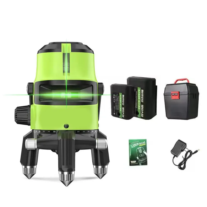 China Manufacture Green Laser Level Professional Portable 2 /3 /5 Line Horizontal And Vertical Cheap Laser Level
