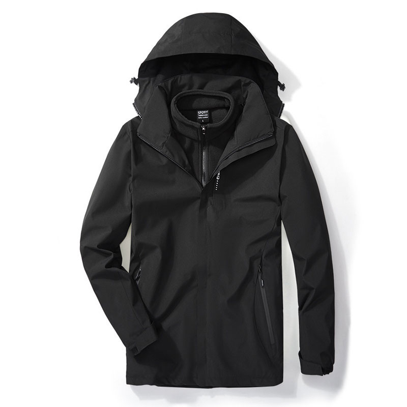 Wholesale Plain Hoodie Jacket Coat Long Sleeve Wholesale Plus Size Mens Windbreaker Hoodie Jacket