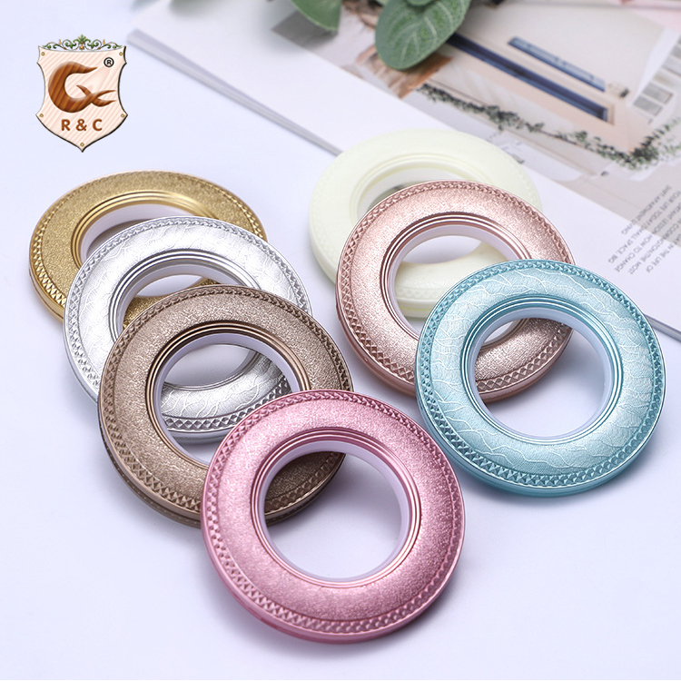 Hot Selling Summer Cotton Voile Eyelet Home Decor, Mini Metal Deep Bending Eyelet For Curtains, Seal Grommet Ring Grommet Ring/