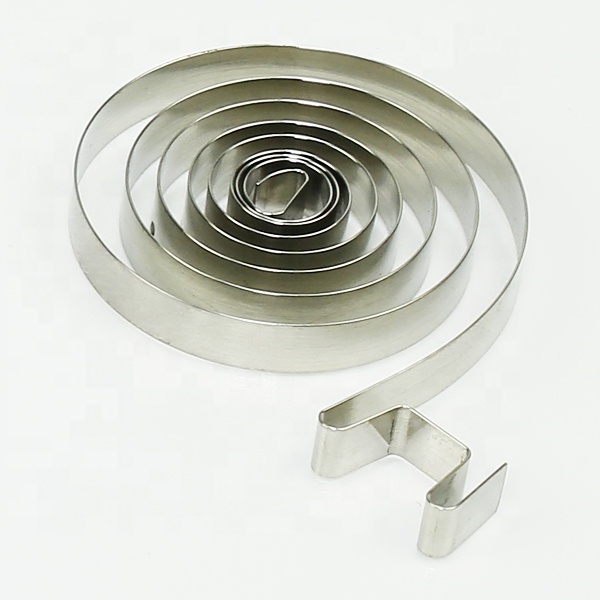 Hot Sale Flat Coiled Spring Stainless Steel Spiral Torsion Spring For Toy