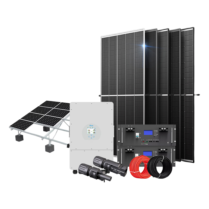 Home Balcony Solar System Solar Generator 5000w 10000 Watt Hybrid Solar Energy System 6 Kw 10kw Kit Fotovoltaico