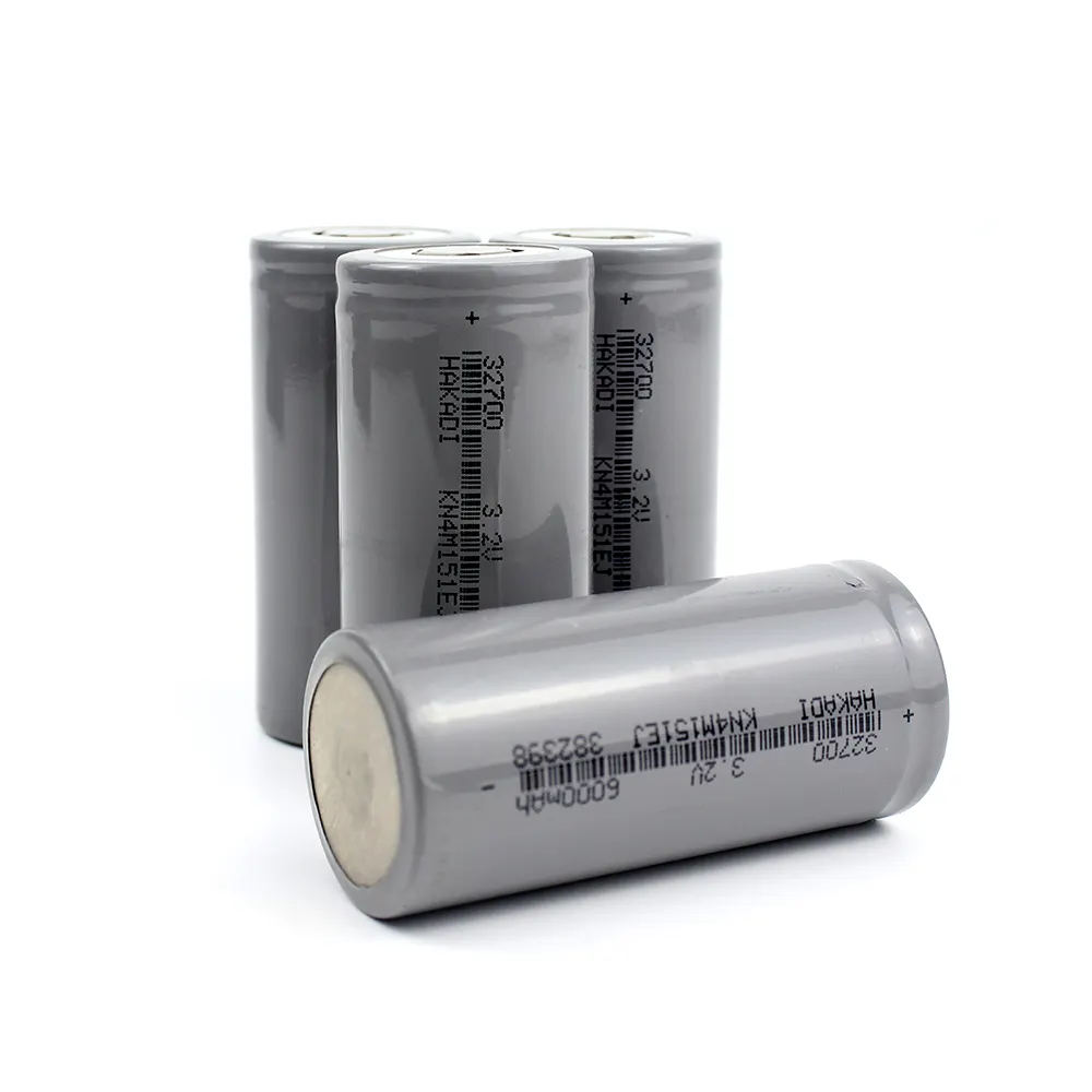 HAKADI LiFePO4 Battery 32650 32700 3.2V 6000mah 5C Discharge Rechargeable Battery For Backup Power Flashligh