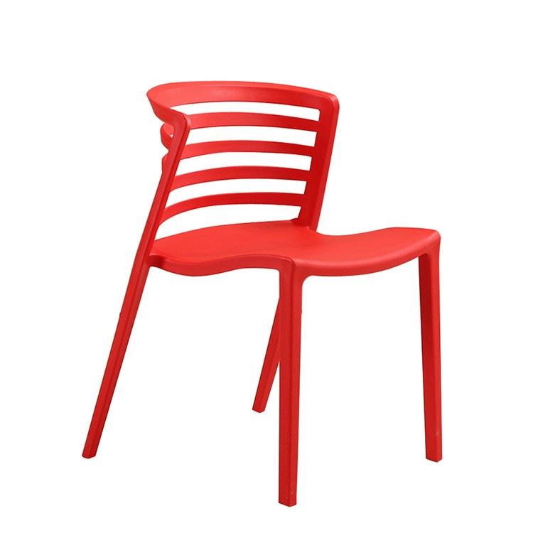 Suppliers Wholesale Integrated Molding White Plastic Dining Leisure Balcony Outdoor Chairs Plastic Modern