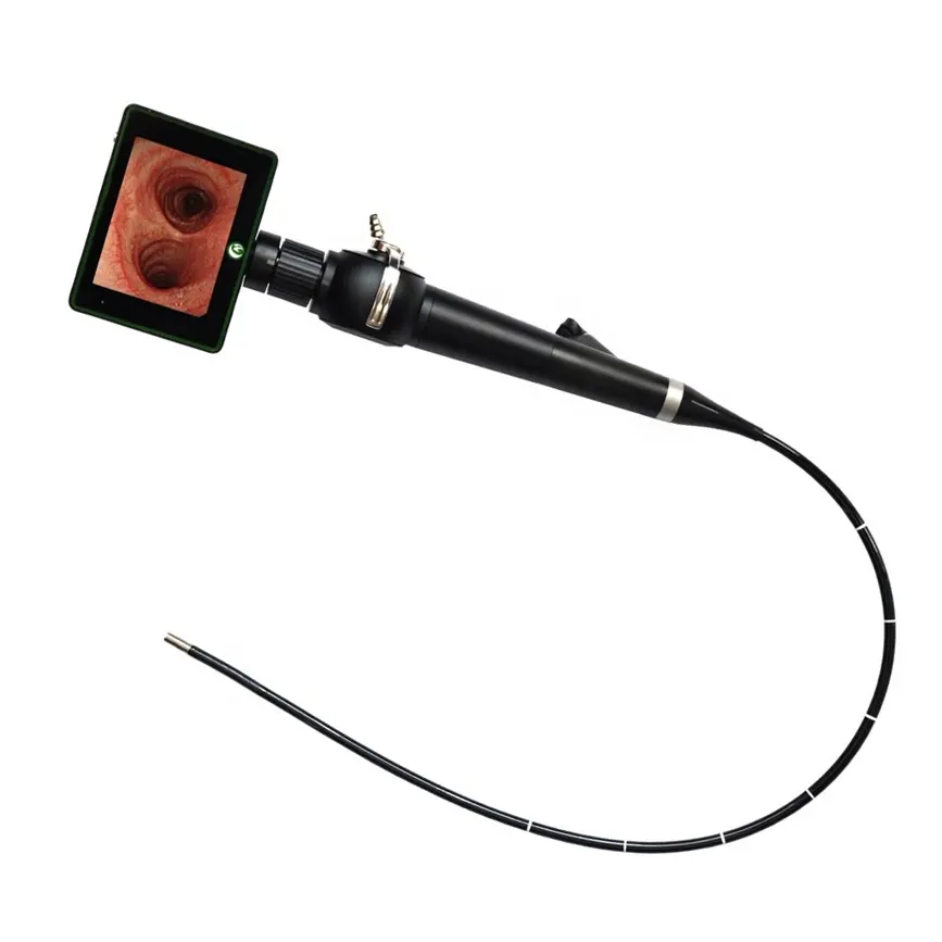Portable Surgical Waterproof Flexible Video Bronchoscope With HD Endoscope Camera Laryngoscope Video
