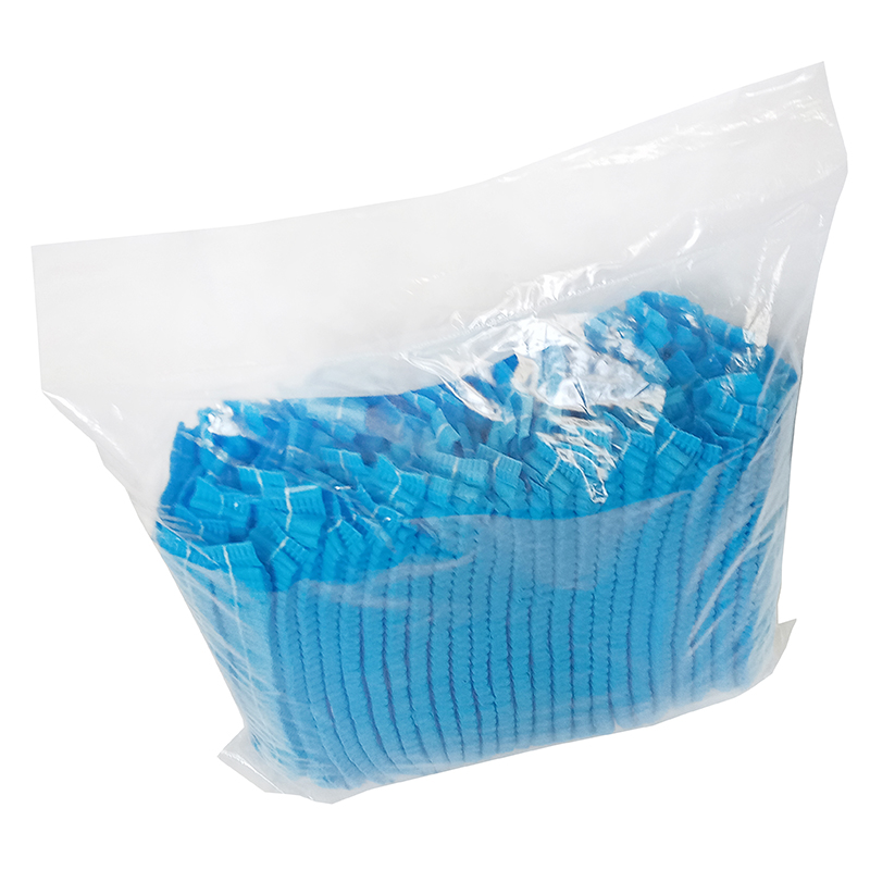 Синий nonwoven hair net snood cap для мужчин и женщин