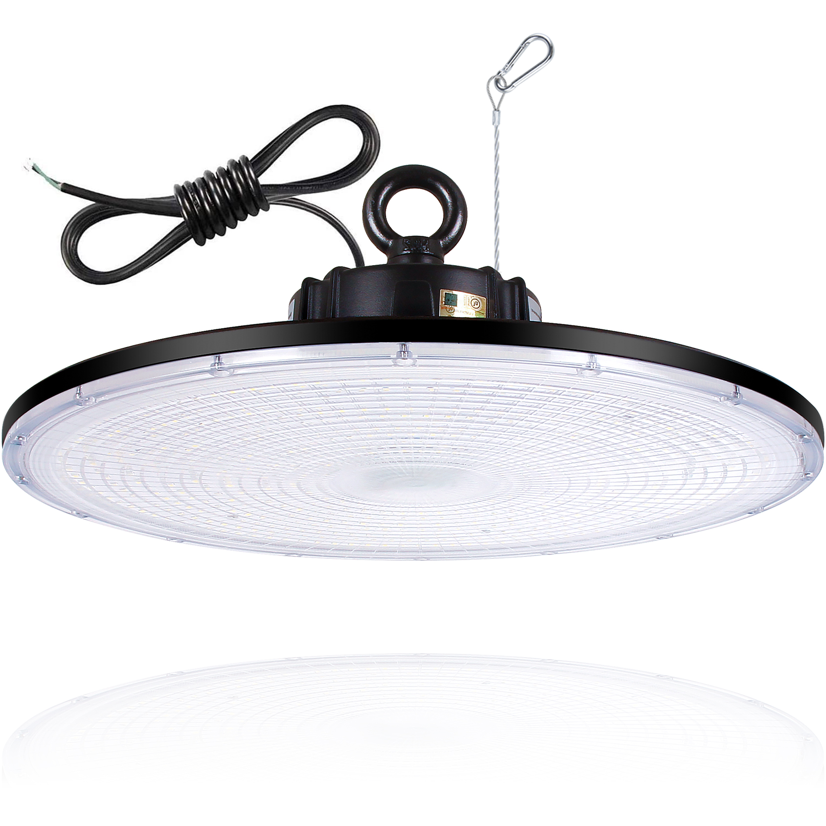 UL DLC dim LED UFO light 120v 240volts led high bay light ufo 200w for industry led lighting workshop ufo high bay