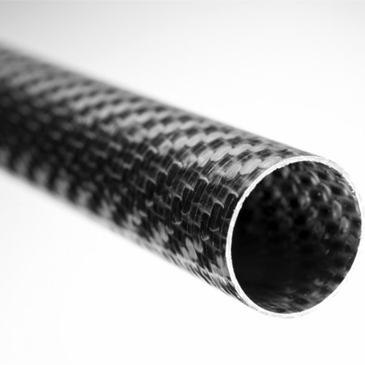 Customized High Strength 3k plain or twill glossy or matte surface carbon fiber tube