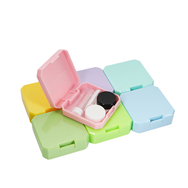 plain multi packaging case for luxury eye contact lenses for outdoor