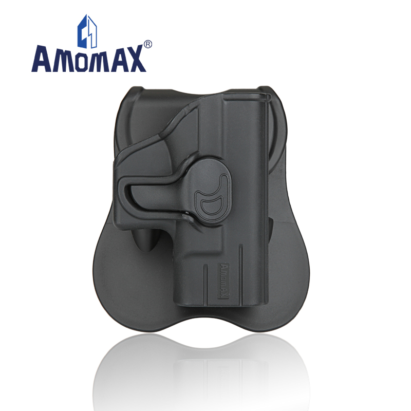 Amomax Жесткий корпус Пластиковый тактический уровень 2 пистолет кобуры для Glock 42
