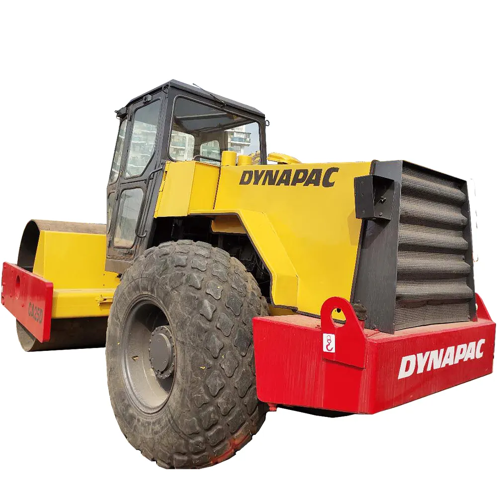 Secondhand dynapac road roller CA25D, dynapac roller CA251D CA301D cheap on sale in Shanghai