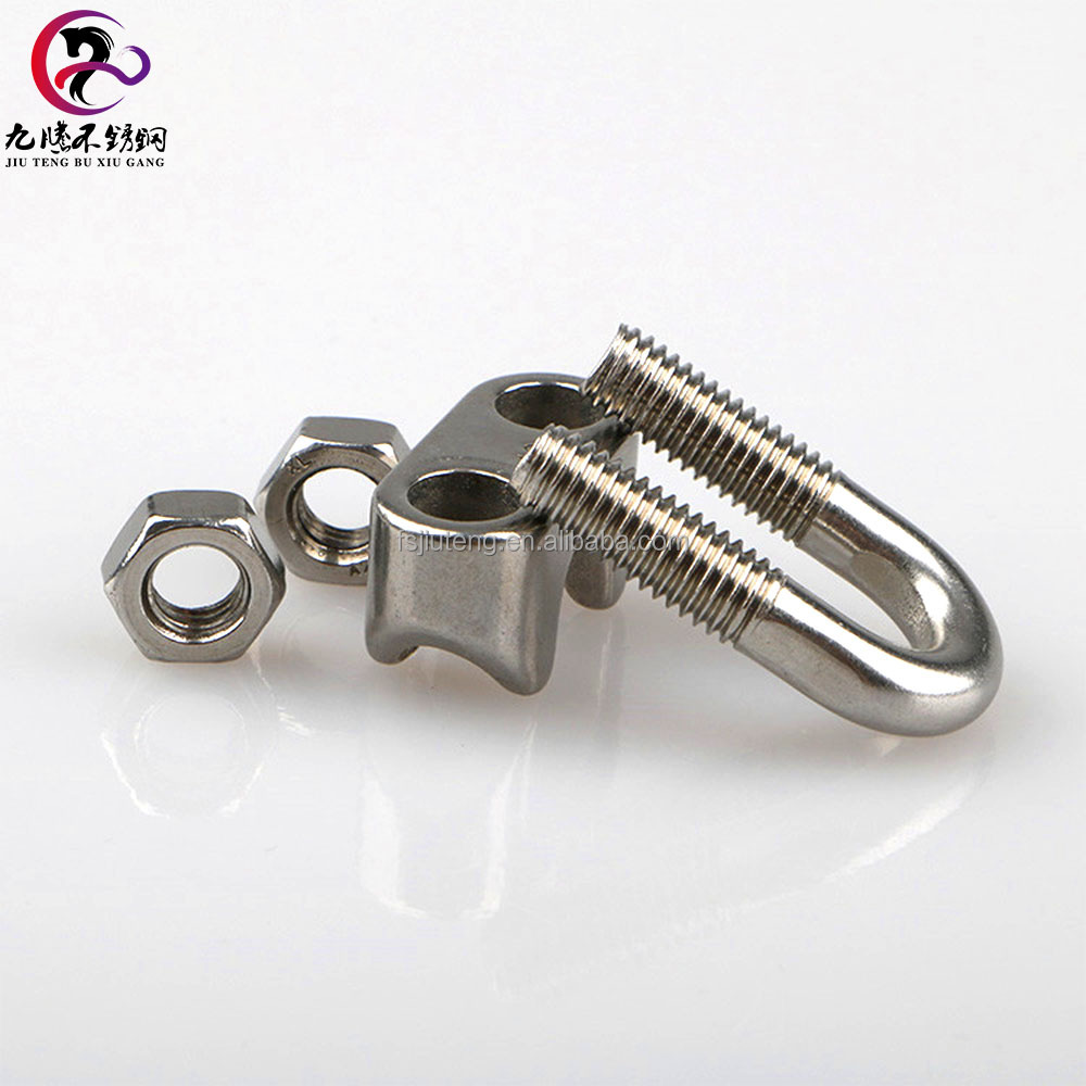 Stainless steel clamp wire rope clip 5mm