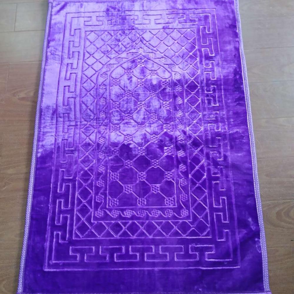 Eco friendly wholesale custom travel muslim prayer carpet pray mat