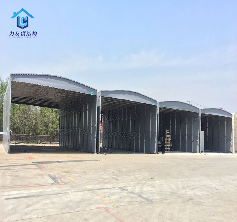 Easy Assemble Metal Car Garage Shed Roof Design Prefab Structural Steel Garages Canopy steel construction buildingsfor Sale