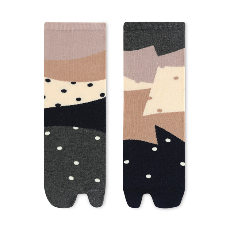 Unisex Socks Happy Socks For Women and Men High Quality 2 Toe Cotton Breathable Casual Crew Sock Dropshipping