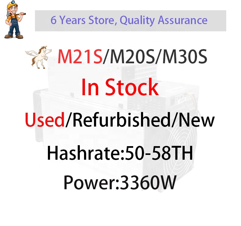 Хорошо работает в наличии, Whats Minners M21S M20S 3360W PC Box ASIC M21S M30S GPU ASIC M21S