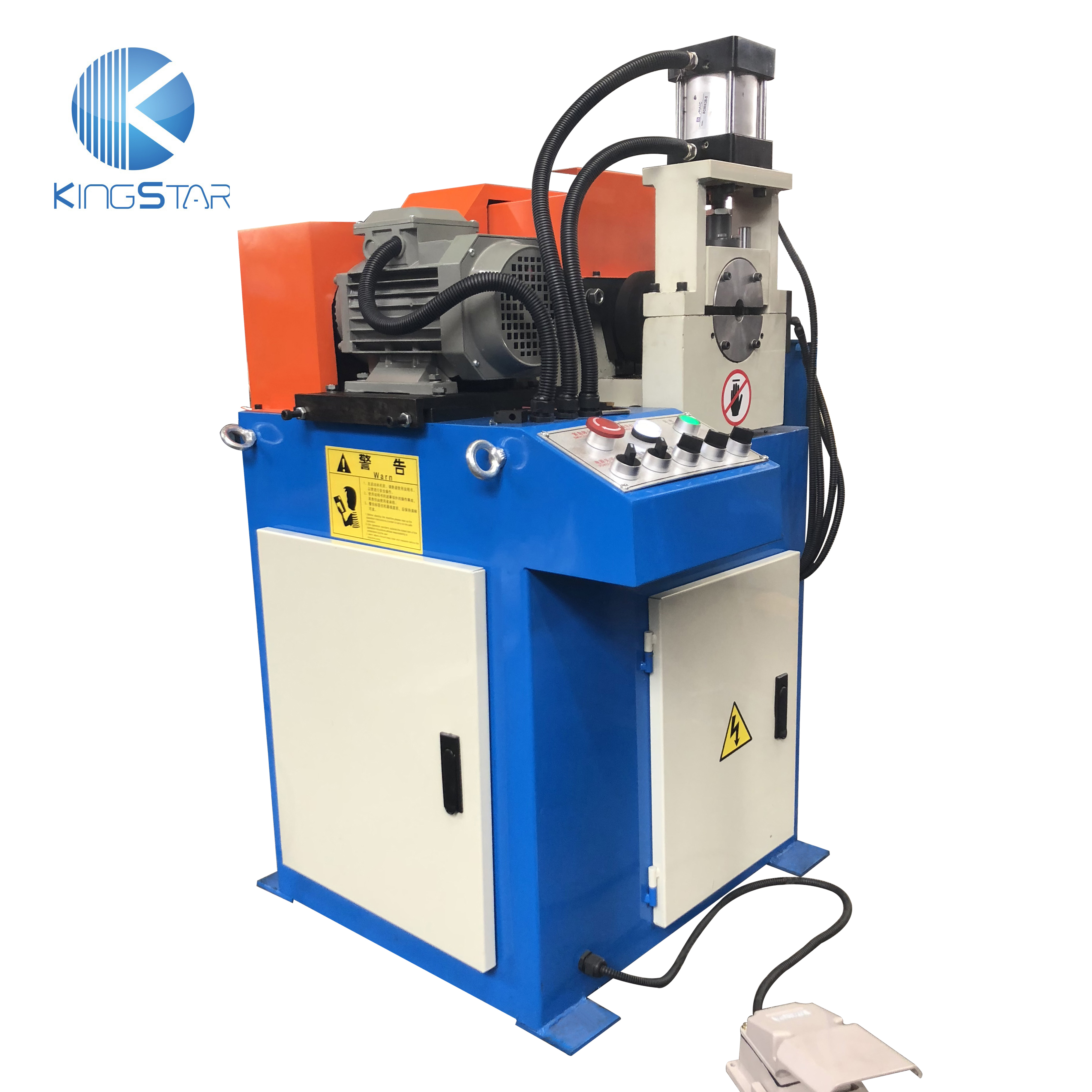 EF-80/AC Semi-automatic Single Head Chamfering Machine Deburring Machine for Pipe and Tube