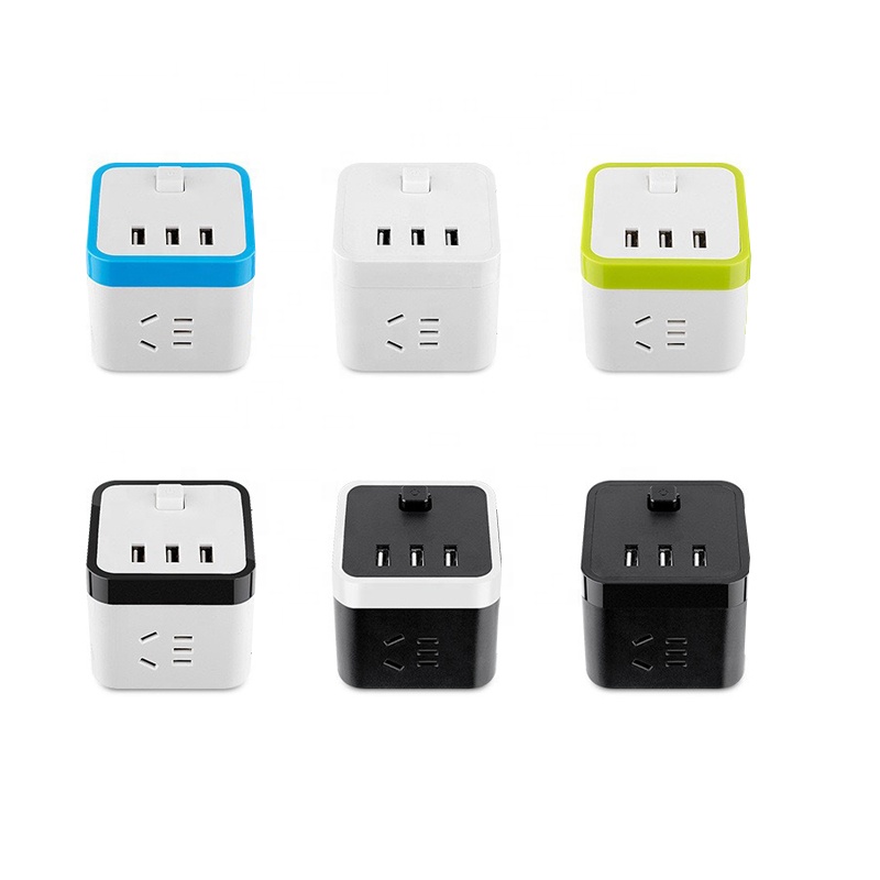 Сетевое зарядное устройство с 3 USB-портами