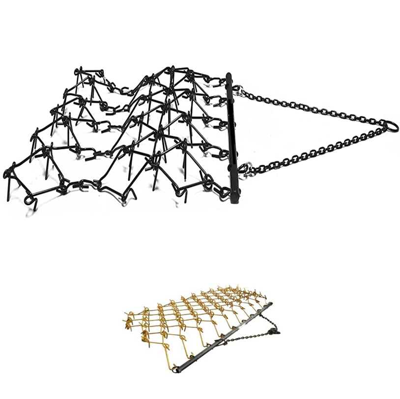 farm equipment 3 point tractor drag chain harrow for sale