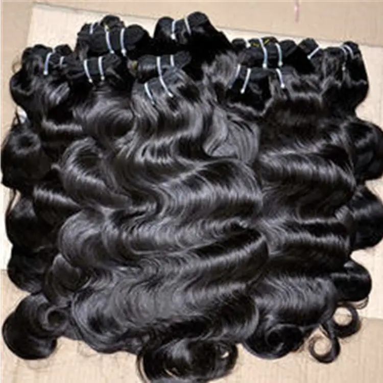 Grossiste Cheveux Humain 8"-40" Naturel Tissage Bresilienne Lisse Meches Vierge 8A 100% Humain Cheveux Noir Onda Hair Extensions