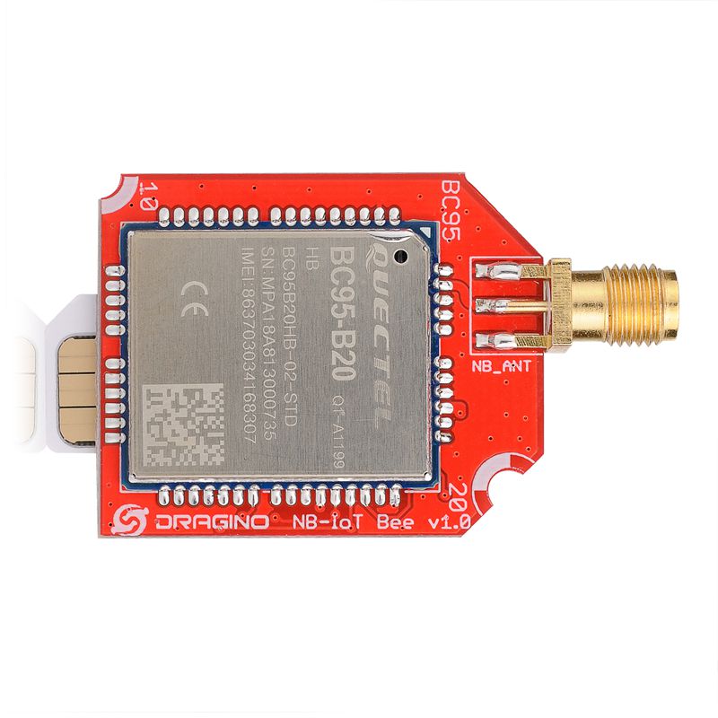 Nb-iot модуль в пчелы форм-фактор Micro SIM Слот & интерфейс регионов мира, основываясь на BC95-G или BG96