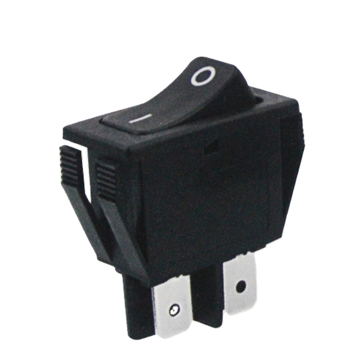 SAJOO пластиковый кулисный переключатель проводки 16A 250VAC T125 5E4 4 PIN ВКЛ./ВЫКЛ. 3 положения черный корпус водонепроницаемые кнопки питания переключатели
