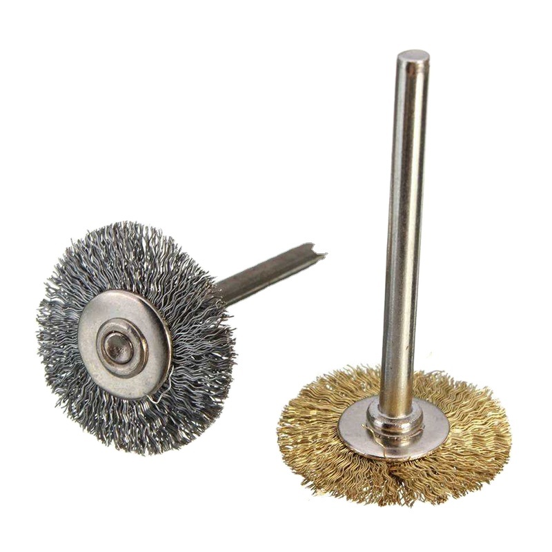 Bell Mouth Copper Wire Brush Stainless Steel Wire Brushes Stainless Steel Wire Wheel Brush for Rusting