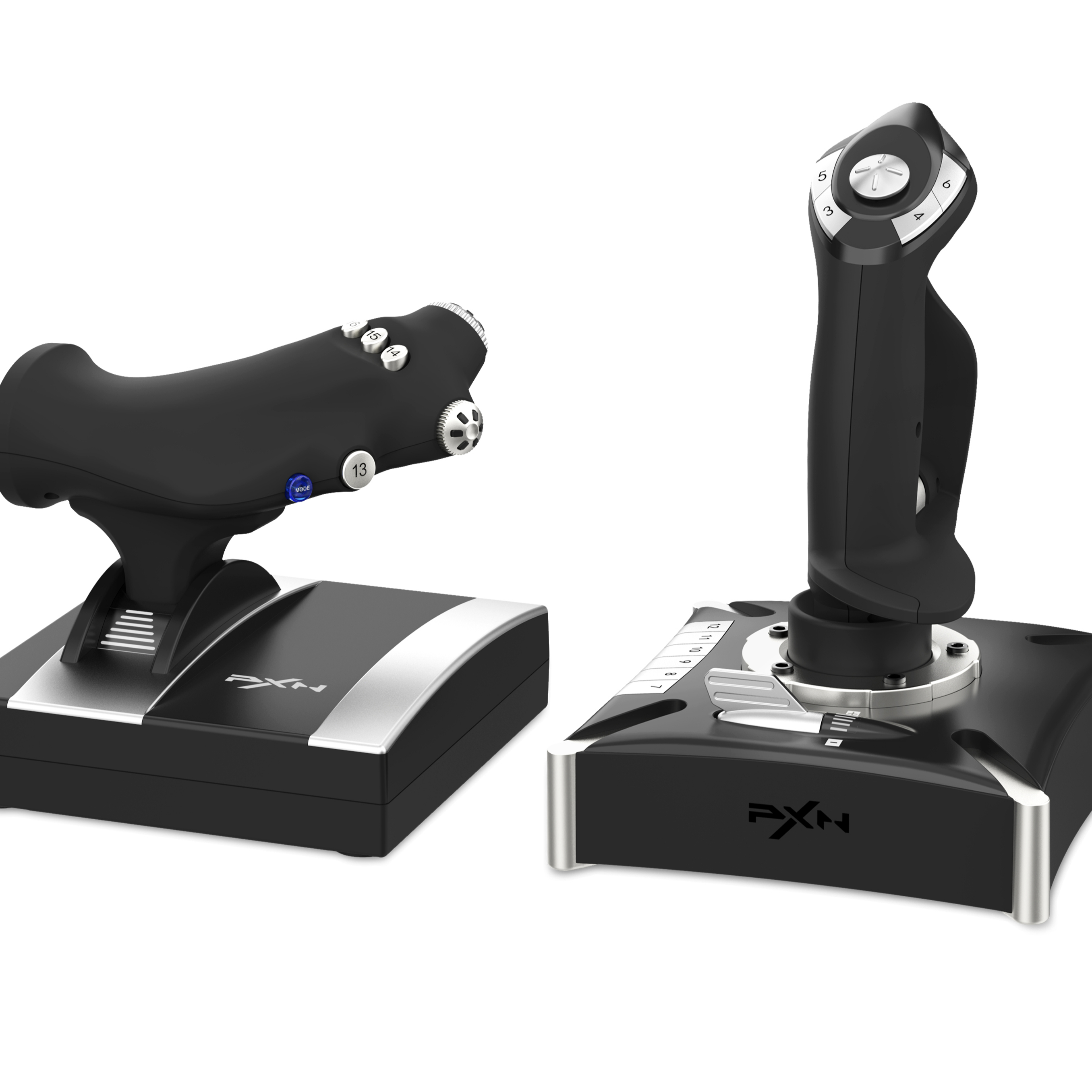 PXN-2119 Лучший USB Flight Stick и дроссельной заслонки для ПК летающих игр