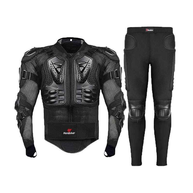 HEROBIKER, мотоциклетная куртка для верховой езды, для мужчин, полный корпус, мотоциклетная броня, защита для мотокросса