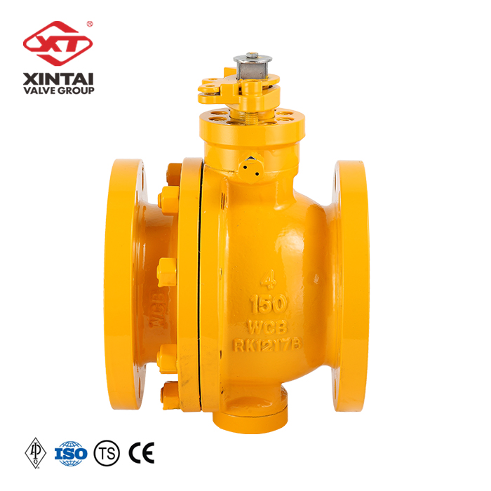 Samples can be sent API ball valve Q47F-150LBC 4inch Fixed Yellow paint can be customized