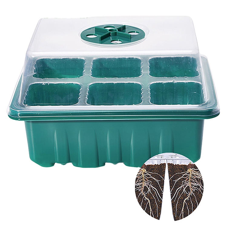 Vegetables Plant Germination Growing Seedling Trays Garden Nursery Tray Plant Germination Tray With Holes garden propagation