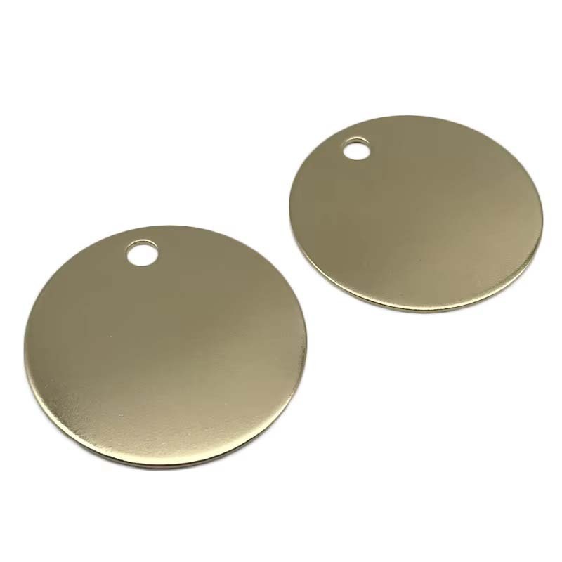 Custom Made Precision Stainless Steel Metal Copper Brass Stamping Round Blanks
