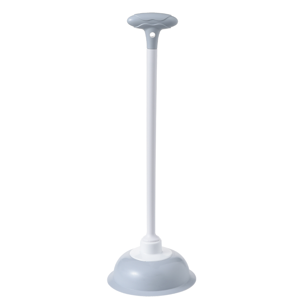 Wholesale durable long handle PVC sucker toilet drain plunger