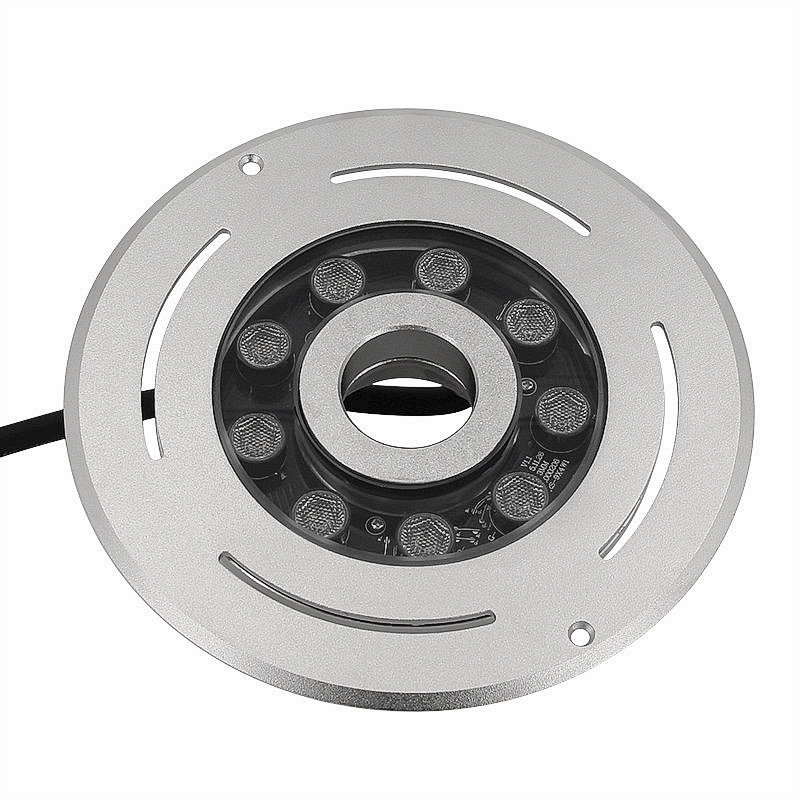 Подводные светодиодные фонари для маленьких фонтанов IP68 27 Вт DMX